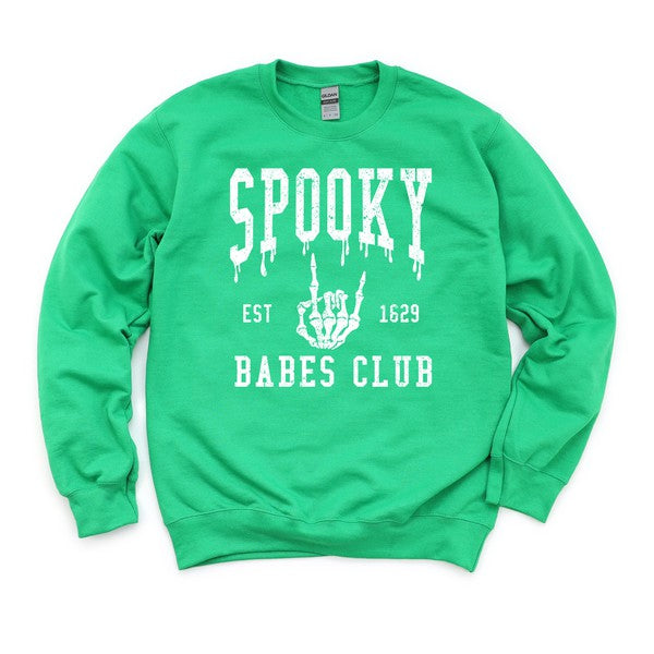 Spooky Babes Club Graphic Sweatshirt